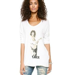 CHASER T. REX LONG SLEEVE SLOUCHY TEE XS